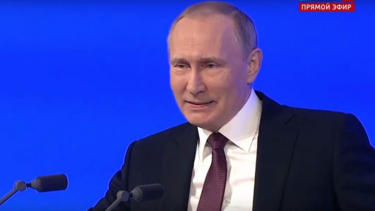 Пресс конференция Владимира Путина 