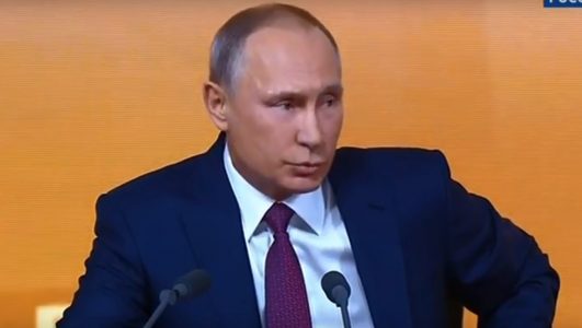 Пресс конференция Владимира Путина  